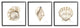Soft White Patterned Seashells Nautical Natural Neutrals,3pc, each 17 x 17