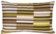 Pillow Decor - Waverly Side Step Throw Pillow, Brown, Avocado, 12" X 20"