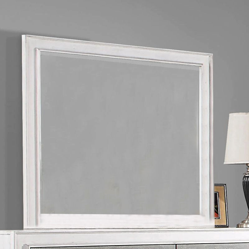 Bd00662, Mirror, Rustic Gray and Weathered White, Katia