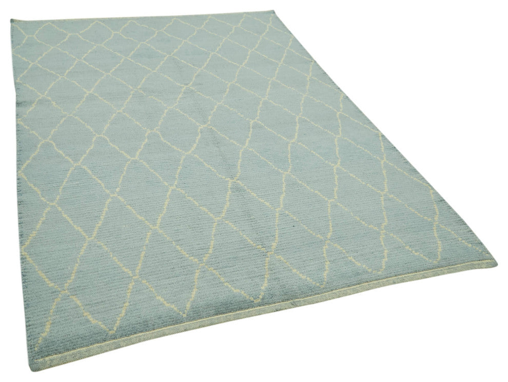 Rug N Carpet - Handmade One-of-a-Kind 5' 6'' x 8' 2'' Moroccan Area Rug