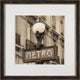 Metro Sign, Giclee Reproduction Artwork