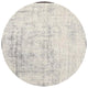 Ahgly Company Indoor Round Mid-Century Modern Area Rugs, 4' Round