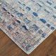 Weave & Wander Adelmo Abstract Contemporary Rug, Blue/Multi, 3'x5'