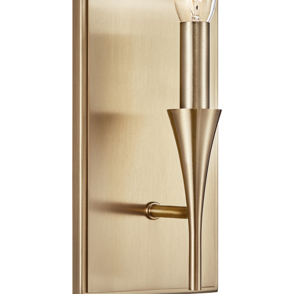 Alvaro 11.5" 1 Light Wall Sconce, Champagne Bronze