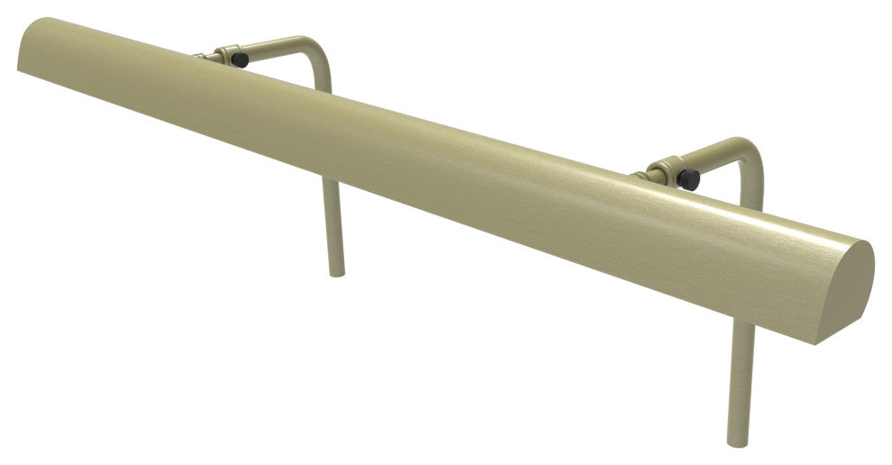 Classic LED Art Lights, Dimmable, Plug-in, Antique Brass, 24"