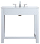 36" ADA Compliant Bathroom Vanity, White