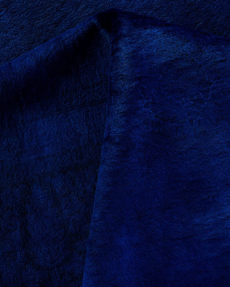 Fine Vibrance, One-of-a-Kind Hand-Knotted Area Rug Purple, 7'10"x10'3"