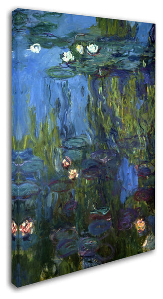 'Nympheas, 1914-17' Canvas Art by Claude Monet