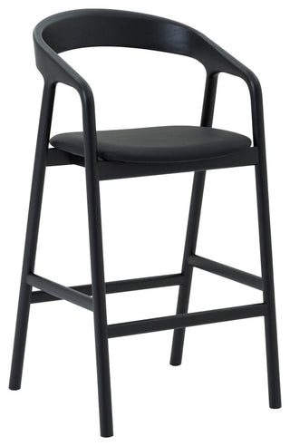 Apache Black Oak Wood and Faux Leather