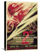 "2nd International Barcelona Grand Prix" Canvas Giclee, 16"x24"