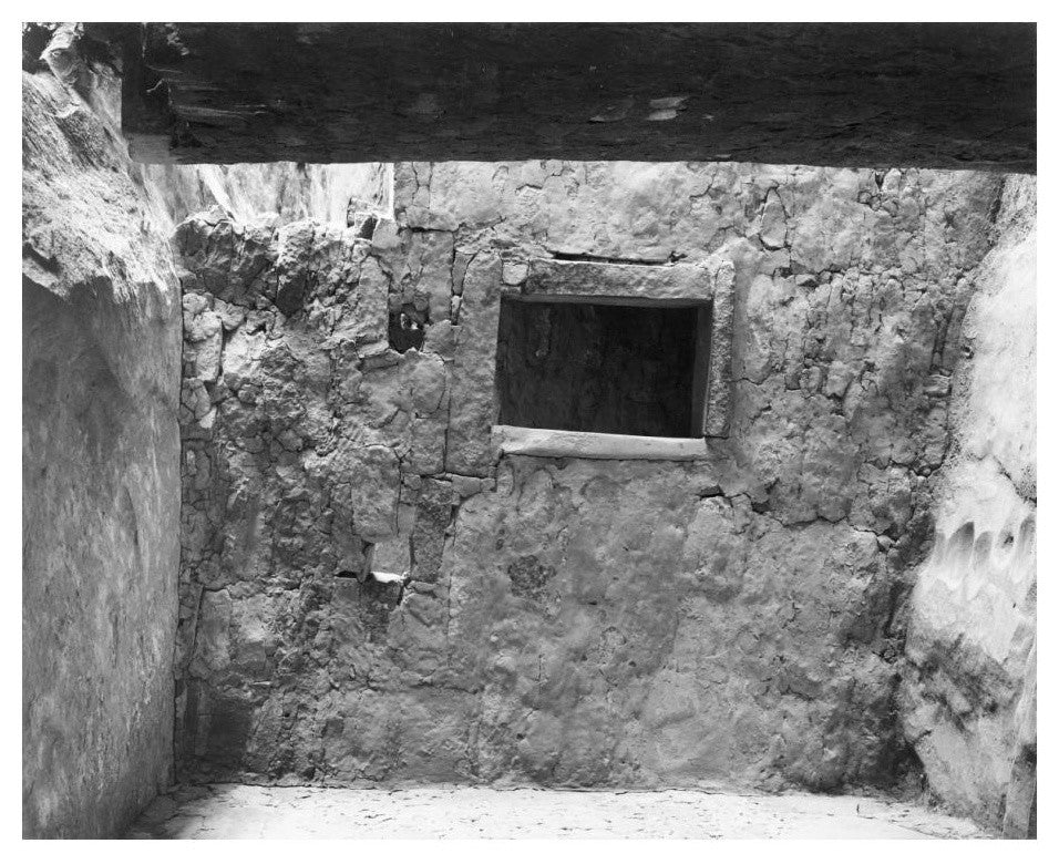 "Interior at Ruin, Cliff Palace, Mesa Verde NP, 1941" Paper Art, 24"x20"