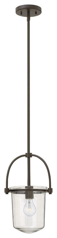 Hinkley Clancy Small Convertible Pendant, Buckeye Bronze