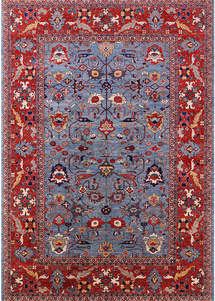 Ahgly Company Indoor Rectangle Mid-Century Modern Area Rugs, 2' x 4'