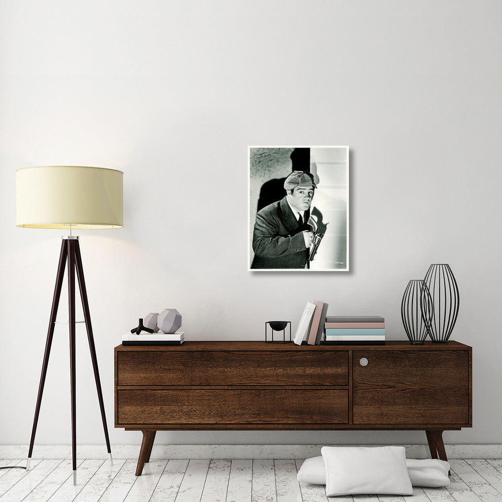 "Abbott & Costello - Promotional Still - Who Done It" Canvas Giclee, 24"x30"