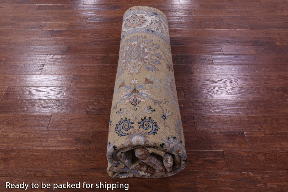 8' 10" X 11' 8" Persian Tabriz Handmade Wool Rug - Q16029