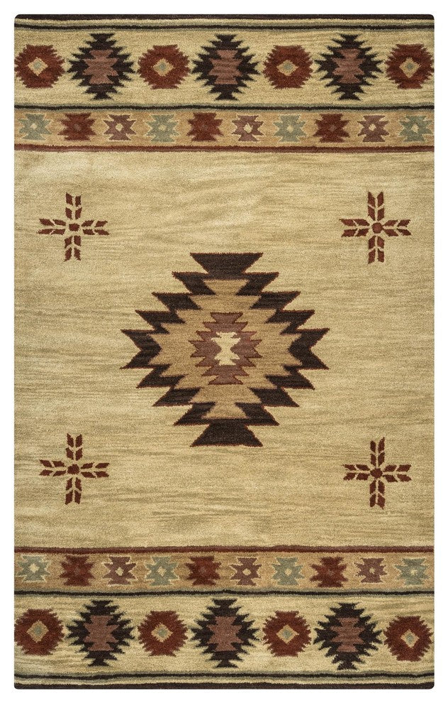 Rizzy Home Southwest Collection Rug, 8' Round