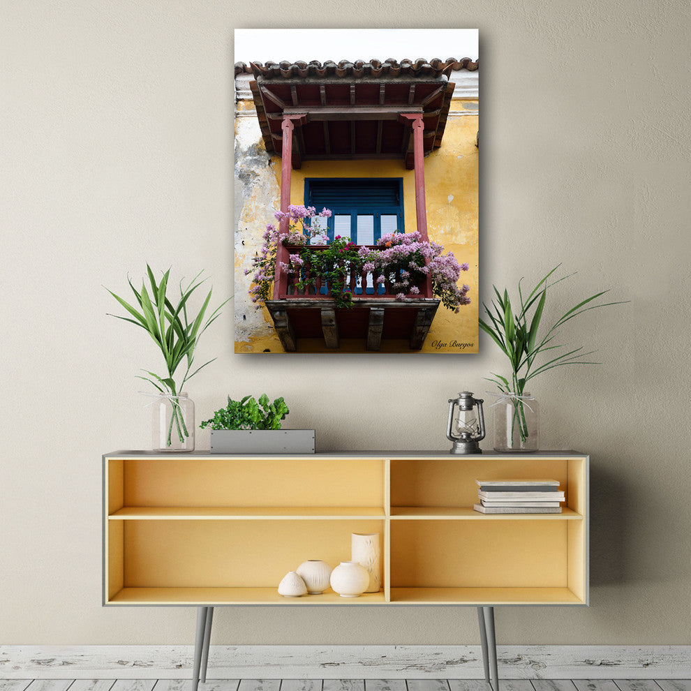 Indoor/Outdoor Wall Decor ''Provincial XIV'' in ArtPlexi, 40"x30"