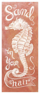 "Sea Horse Coral" Digital Paper Print by Mary Urban, 14"x32"