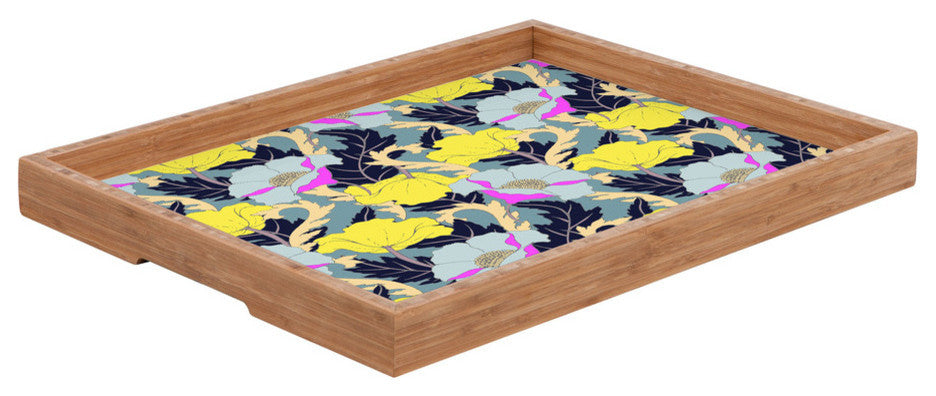 Aimee St Hill June Yellow Rectangular Tray