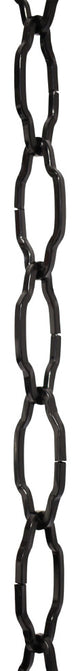 RCH Hardware Steel Cathedral Chandelier Chain, 65 Reel, Black, U45