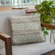 Plutus Blue Mayan Stripe Luxury Throw Pillow, 20"x26"