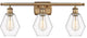 Innovations 516-3W-BB-G652-6 3-Light Bath Vanity Light, Brushed Brass