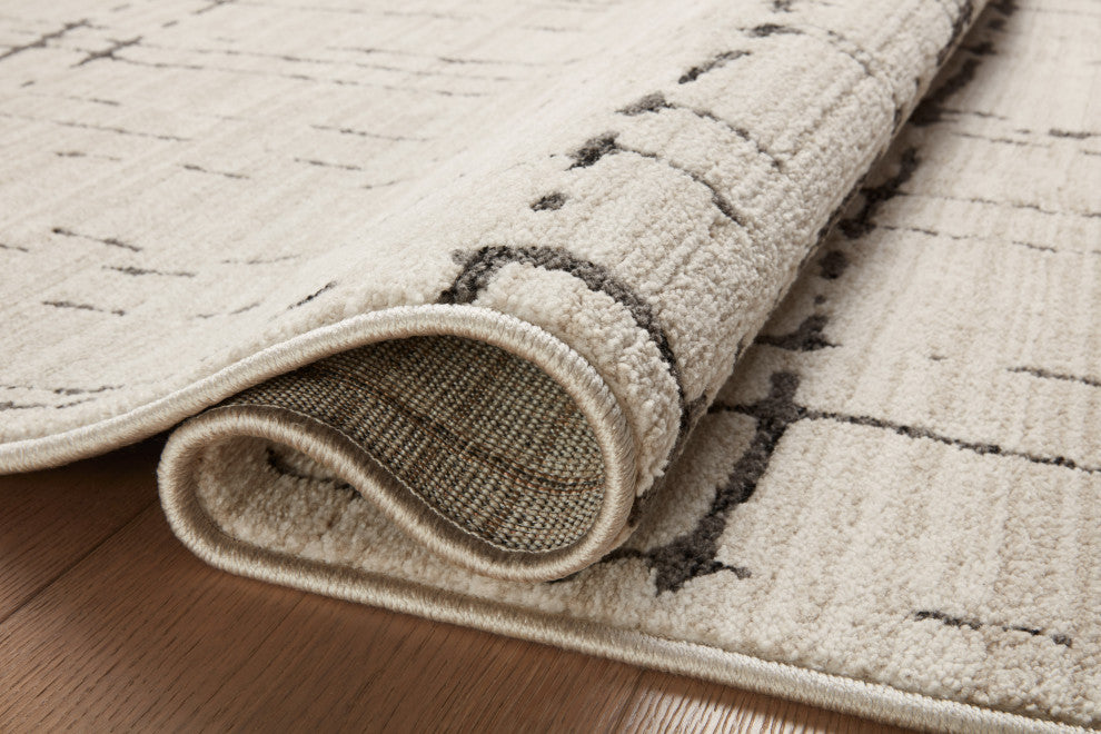 Loloi II Darby Sand / Dk. Grey 2'-7" x 10'-0" Runner Rug