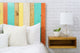 Handcrafted Headboard, Leaner Style, Summer Mix, King