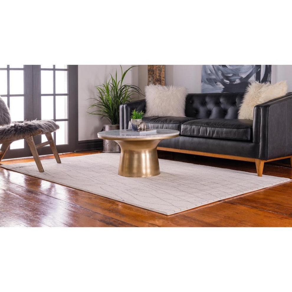 Rug Unique Loom Fez Ivory Rectangular 3' 3 x 5' 3