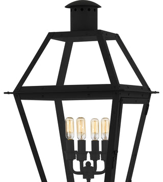 Quoizel RO9014 Rue De Royal 4 Light 26" Tall Outdoor Single Head - Earth Black