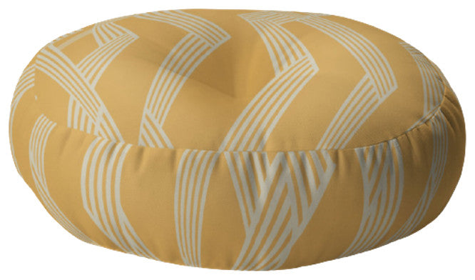 Gabriela Fuente July Floor Pillow Round