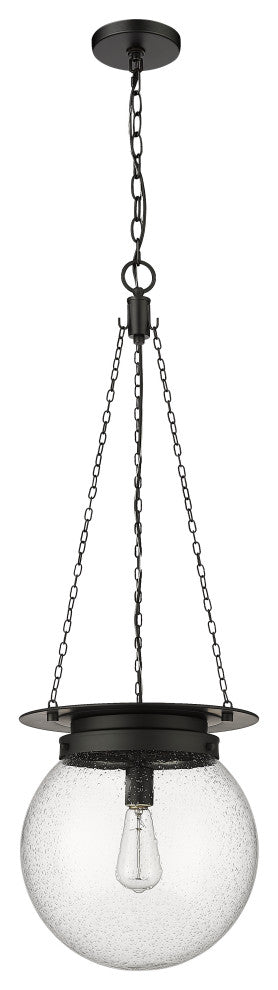 Z-LITE 1-Light Pendant, Matte black