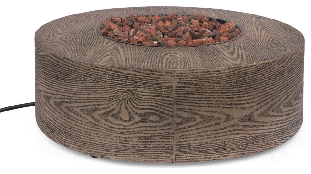 Bremen Outdoor 50,000 BTU Circular Fire Pit, No Tank Holder