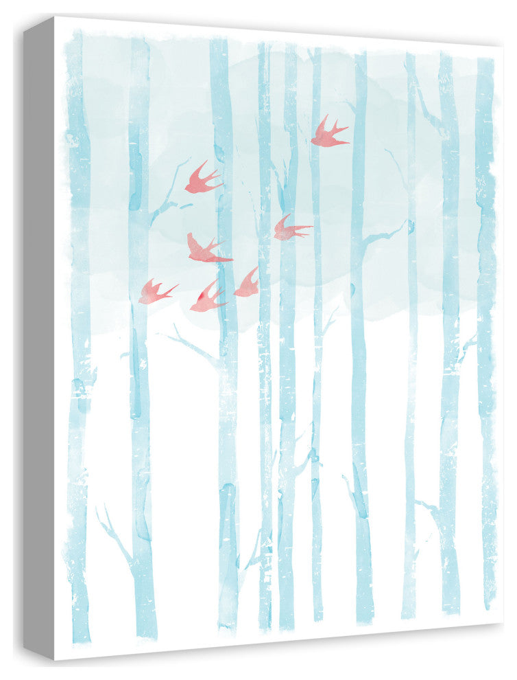 Tranquil Trees 16x20 Canvas Wall Art