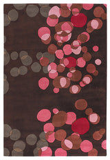 Avalisa Contemporary Area Rug, Pink, 7'9"x10'6" Rectangle