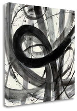 "Roller Coaster I On White" By Albena Hristova, Giclee on Gallery Wrap Canvas