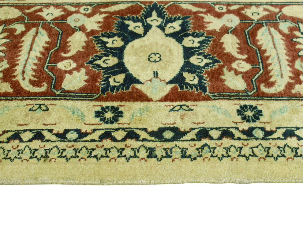 Pak-Persian Desiree Beige/Dark Brown Rug, 8'10x12'0