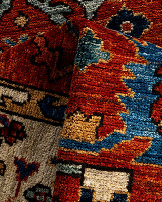 Serapi One-of-a-Kind Hand-Knotted Runner Rug Orange, 2' 8" x 8' 2"