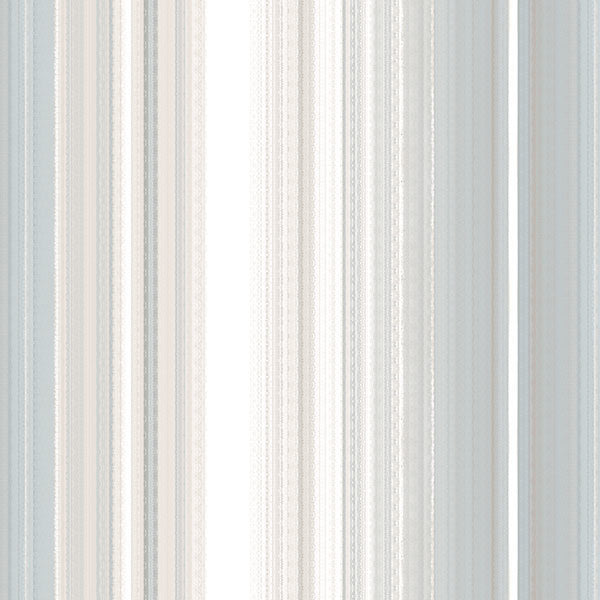Woven Stripe Pattern Wallpaper, Teal, 1 Bolt
