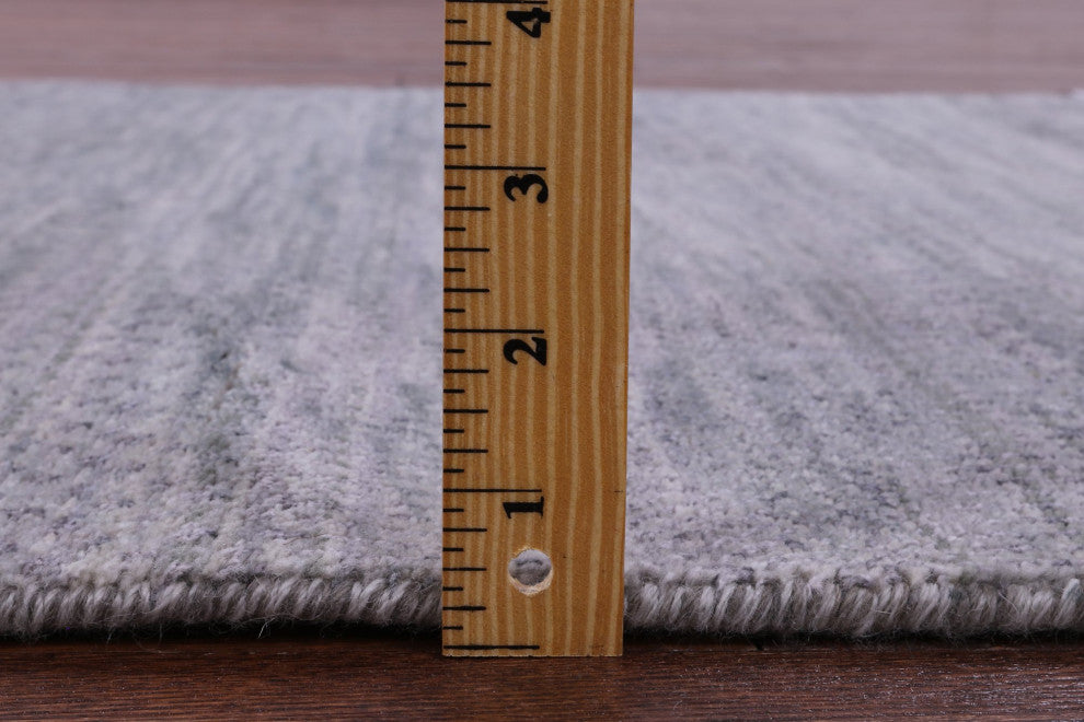 3' 1" X 5' 1" Savannah Grass Handmade Wool and Silk Rug Q11544