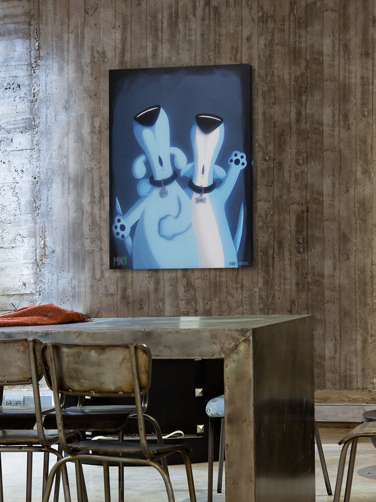 Marmont Hill, "Blues Brothers" by Mike Taylor Painting on Wrapped Canvas, 40x52