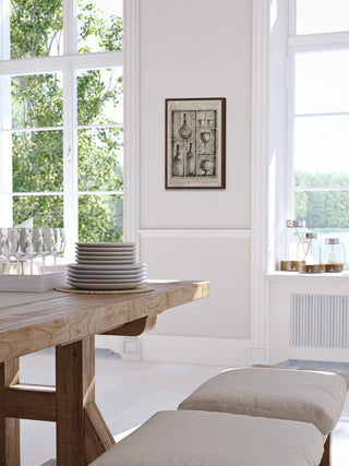 "Bartenders Cupboard" Framed Painting Print, 16"x24"