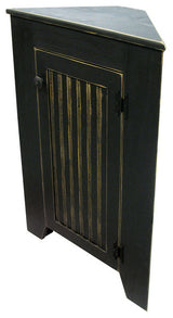 Corner Cabinet, Charcoal