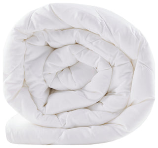 Sleep Philosophy Sateen Double Insertion Comforter, White, Full/Queen