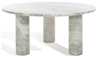 Safavieh Couture Giabella Marble Coffee Table, White