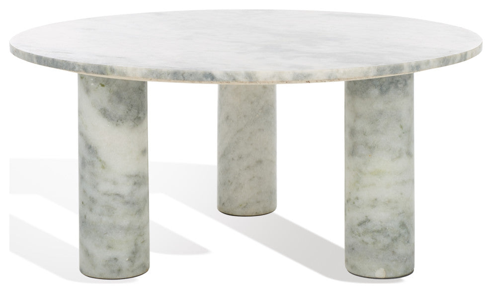 Safavieh Couture Giabella Marble Coffee Table, White