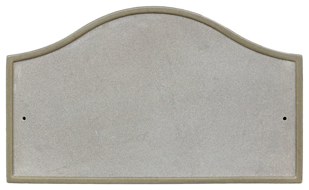 Serpentine Crushed Stone "Do it yourself kit" Address Plaque, Slate Color