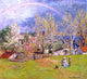 Gari Melchers Rainbow over Jenny Lake Wyoming Wall Decal