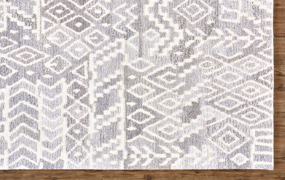 Weave & Wander Saena Taupe/Natural 8'x8' Round Rug
