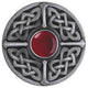 Celtic Jewel Knob Antique Brass, Blue Sodalite Natural Stone, Antique Pewter, Re